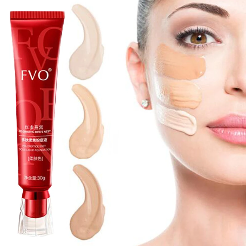 

FVO Cosmetic CC полипептидный фотокрем для макияжа лица, питательный водостойкий стойкий контроль жирности кожи