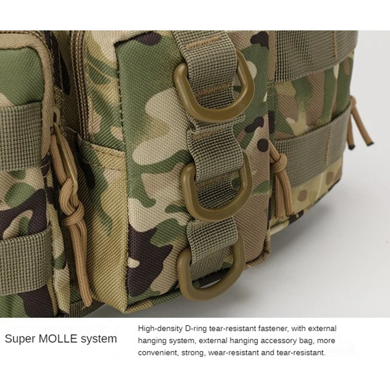 Outdoor Waterproof Travel Men Belt Leather Fanny Pack Crossbody Chest Pack Pouch Waist Bag For Men Pu Leather Designer