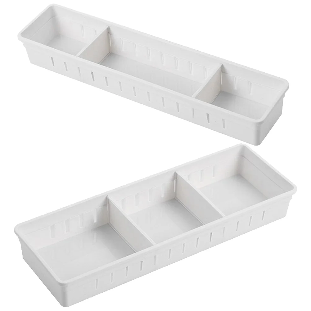 

Tray Drawer Organizer Storage Bins Makeup Dividers Vanity Flatware Utensils Cutlery Kitchen Divider Perfume Dresser Trays