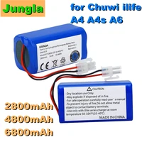 2020 original high quality 14 8v 2800mah chuwi battery rechargeable battery for ilife ecovacs v7s a6 v7s pro chuwi ilife battery