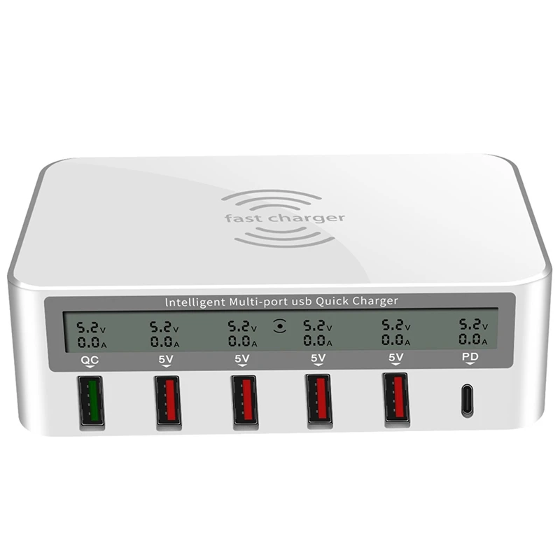 

Зарядное устройство для телефонов с несколькими USB-портами, 100 Вт