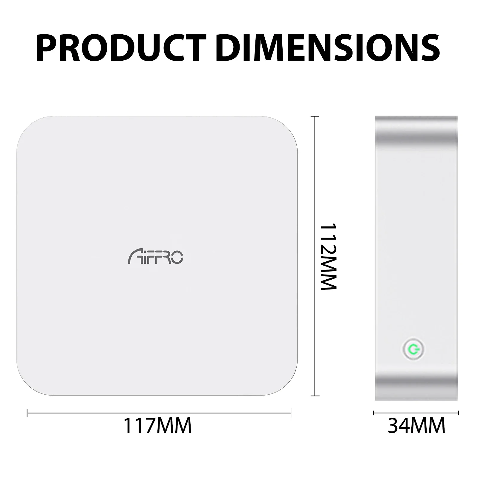 Фото Сервер Aiffro K100 NAS с процессором Intel N100 12-го поколения, полностью SSD, для частного облачного хранилища и сетевого накопителя для резервного копирования данных в домашнем офисе №4