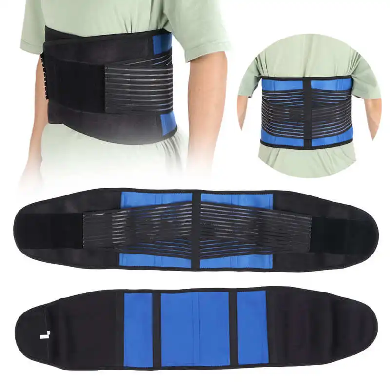 

Поддерживающий Пояс для спины, дышащий Поясничный ремень для мужчин и женщин