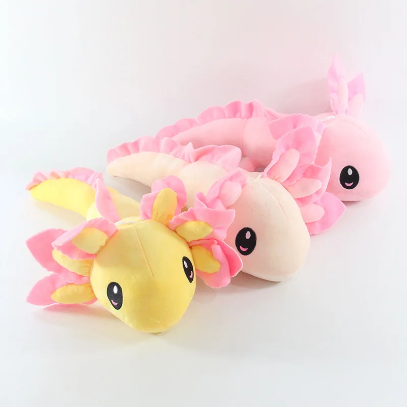 

Плюшевые игрушки Axolotl 35 см, мягкие плюшевые куклы, Мультяшные фигурки, игрушки для детей и взрослых, подарок на день рождения и Рождество