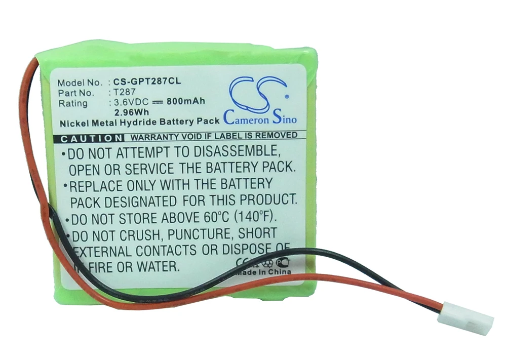 

Cameron Sino 800mA Battery for GP T287
