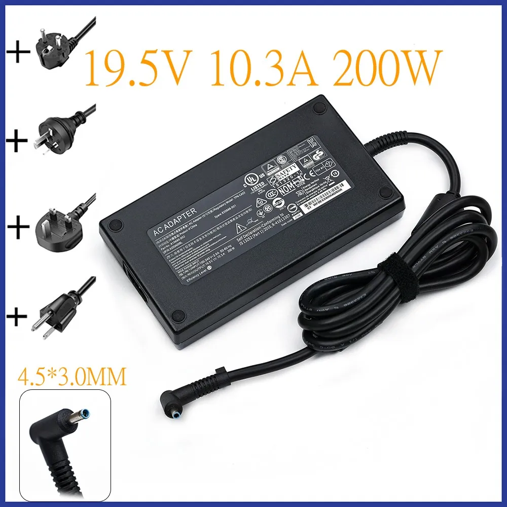 Зарядное устройство для ноутбука HP ZBook 17 G3 TPN-CA03 A200A008L 19,5-002 200-001 Kul400, 4,5 в, 3,0 А, 815680 Вт, 835888 * мм