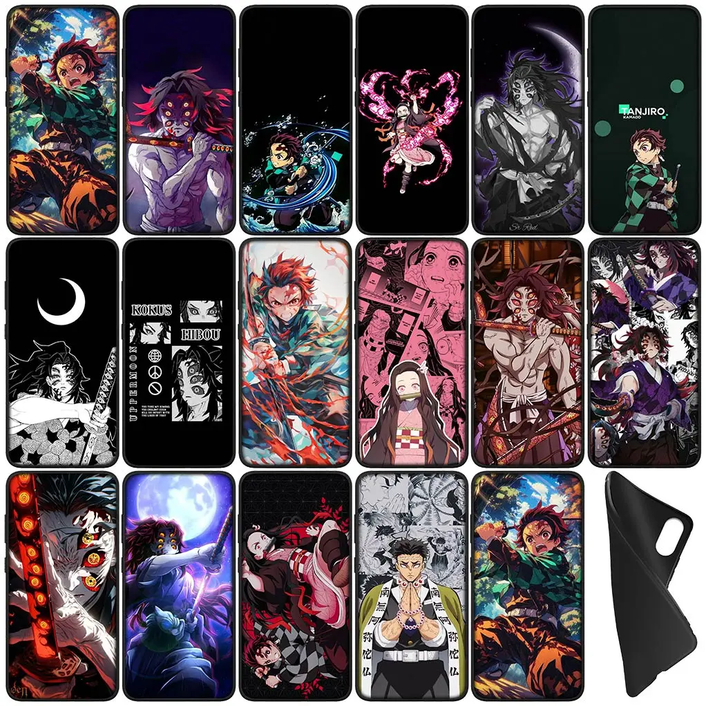 Чехол для телефона Kokushibo Kamado рассекающий демонов чехол Xiaomi Redmi Note 9 8 11 Pro 4G 5G 9S 11S 9A 9C