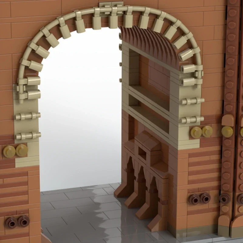 Конструктор Moc Город и улица Модульные строительные блоки подарки