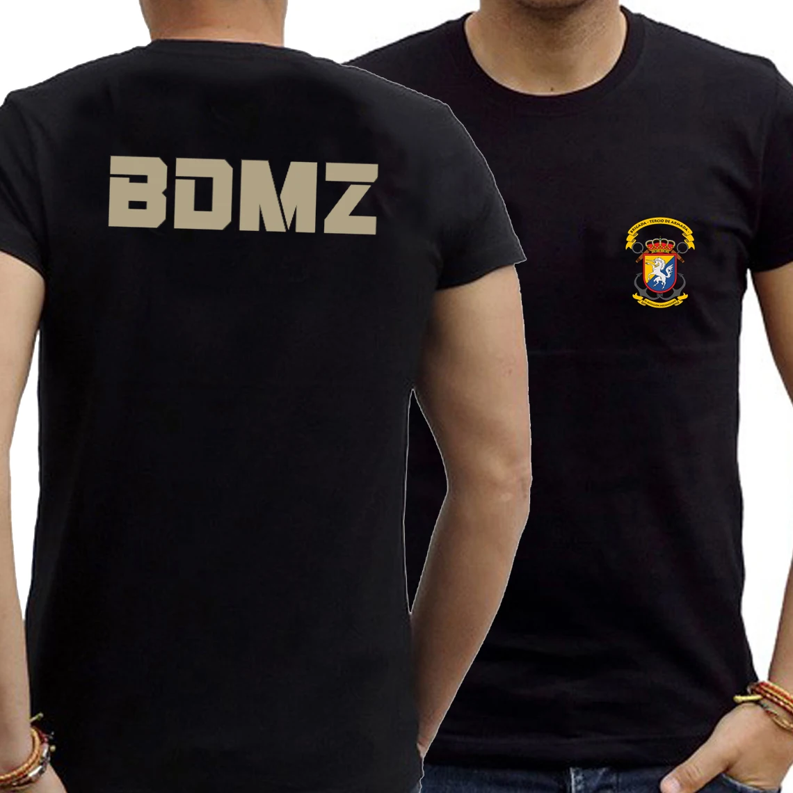 

Tercer Batallón Mecanizado (BDMZ-III) - Infantería de Marina T-Shirt Short Sleeve Casual 100% Cotton O-Neck Summer Mens T-shirt