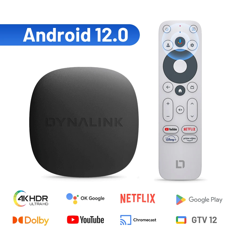 Умная ТВ-приставка Kinhank Android S905Y4 WiFi6 с Netflix 4K
