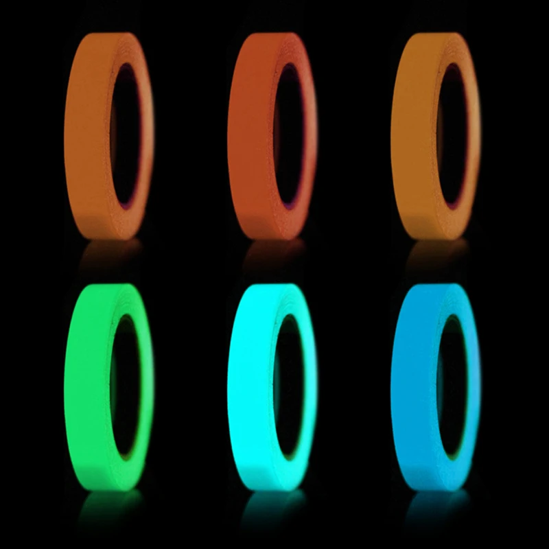 

Luminous Tape Dark Green Self-adhesive Tape /5m Night Vision Glow In Dark Safety Warning Security Stage Home Decoration Tapes
