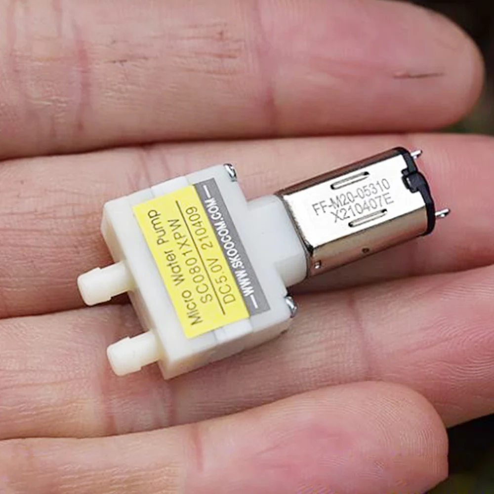 Миниатюрный водяной насос Micro Mini M20 3 7 В постоянного тока 4 2 в 5 6 маленький