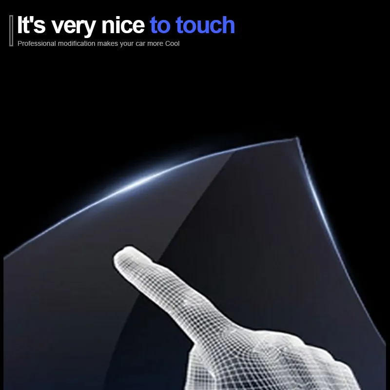 Автомобильная внутренняя центральная консоль украшение из ТПУ защитные