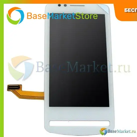 ЖК-Дисплей для Nokia 700 RM-670 в сборе с тачскрином белый копия оригинала сенсорным