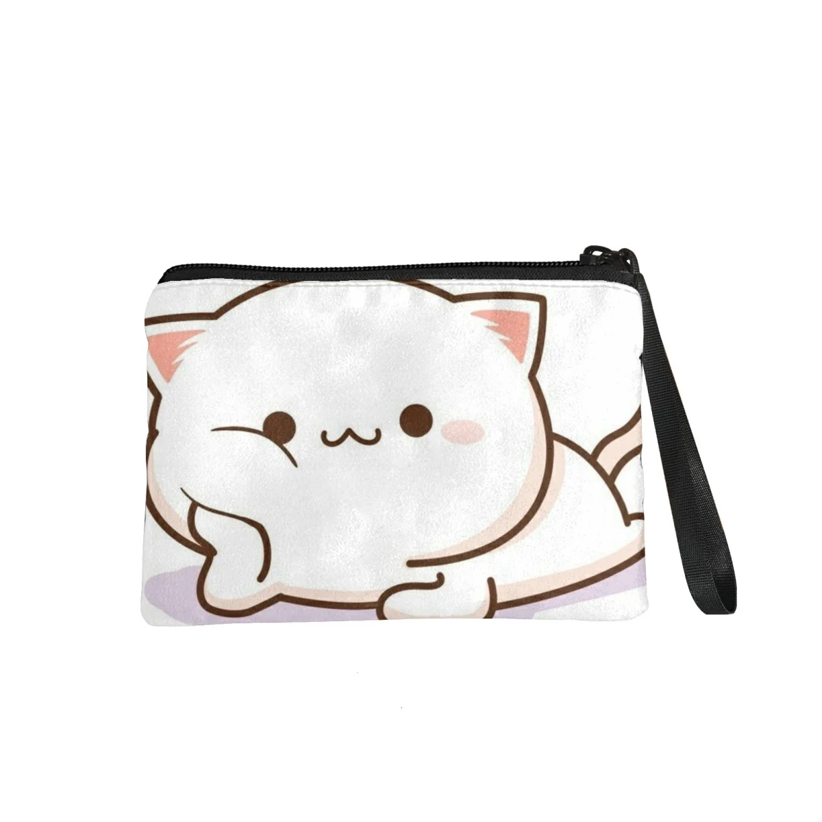 

HaoYun Mini Canvas Bag Kwaii Animal Prints Pattern Girls Coin Bag Cartoon Cats Design Little Change Wallet