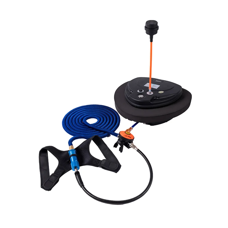 

black Z-270 Diving Ventilator Tankless Diving System Waterproof Portable Rechargeable Scuba Compressor Breathing Regulator