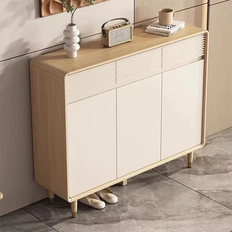 Ящик для хранения шкаф гостиной обувная кладовая твердая древесина витрина кофе