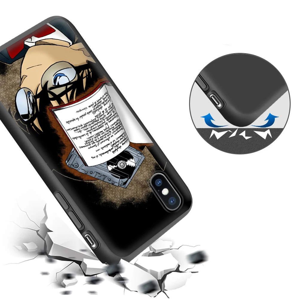 Мягкий силиконовый чехол BB1 Anime Detective Conan для Xiaomi Redmi 8 8A 9 9A 9T 9C 10 10X Pro 13 4G 5G 13C A3 Caver