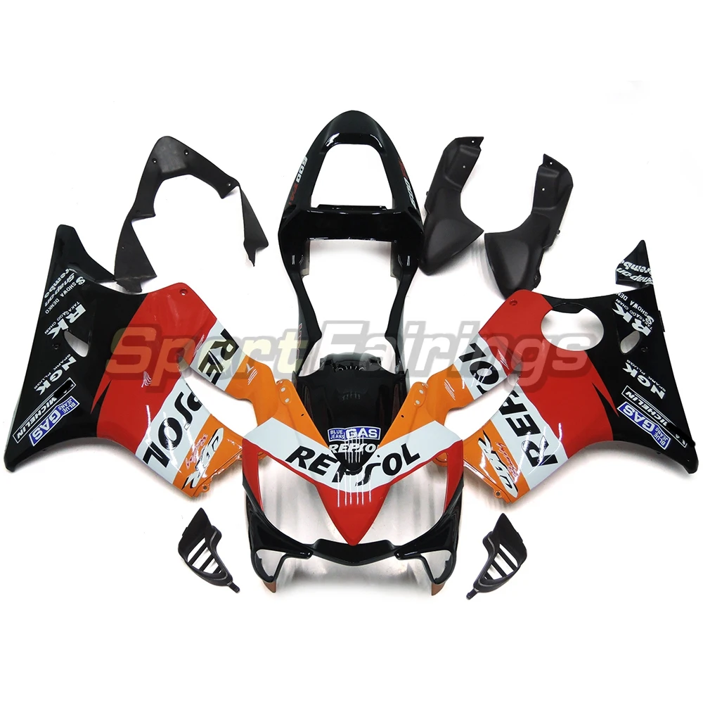 Комплект обтекателей для мотоцикла пластиковый корпус HONDA CBR 600 CBR600 CBR600F F4I 2001 2002 2003
