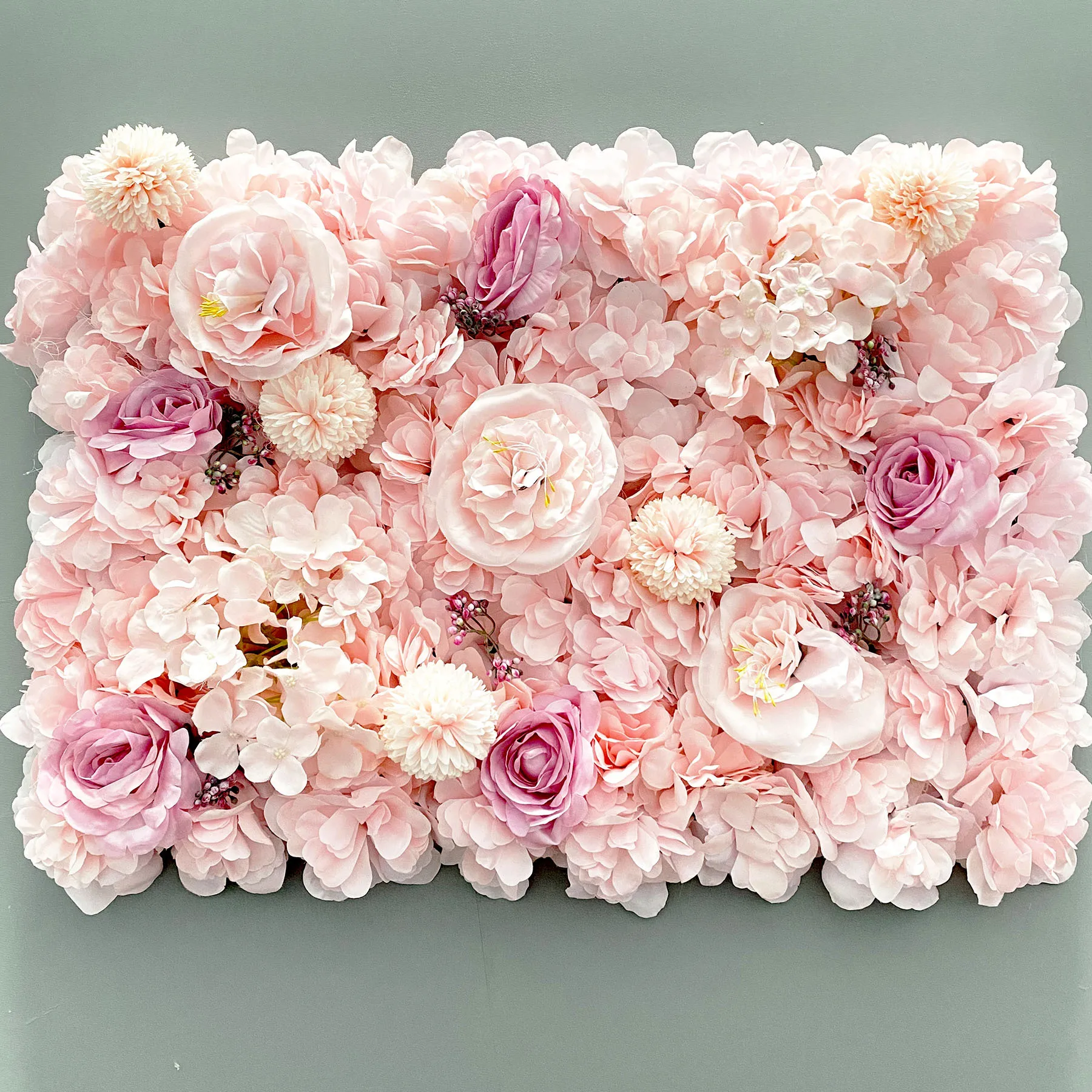 

60x40cm Artificial Flowers DIY Wedding Decoration Flower Wall Panels Silk Rose Flower Christmas Decoration Wedding Backdrop