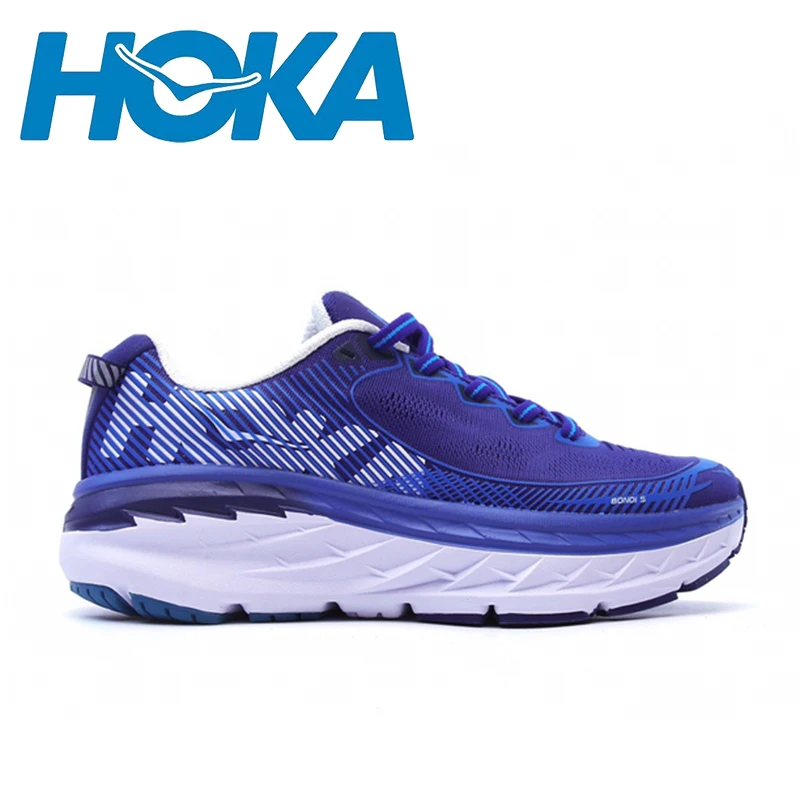 

HOKA Bondi 5 Men Trail Running Shoes Men Women Outdoor Hiking Shoes Cushioning Marathon Absorption Highway Sneakers