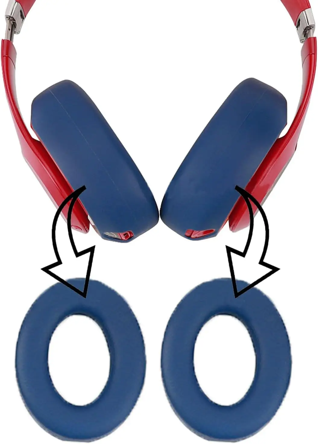 Силиконовые амбушюры для наушников защита от пота моющиеся