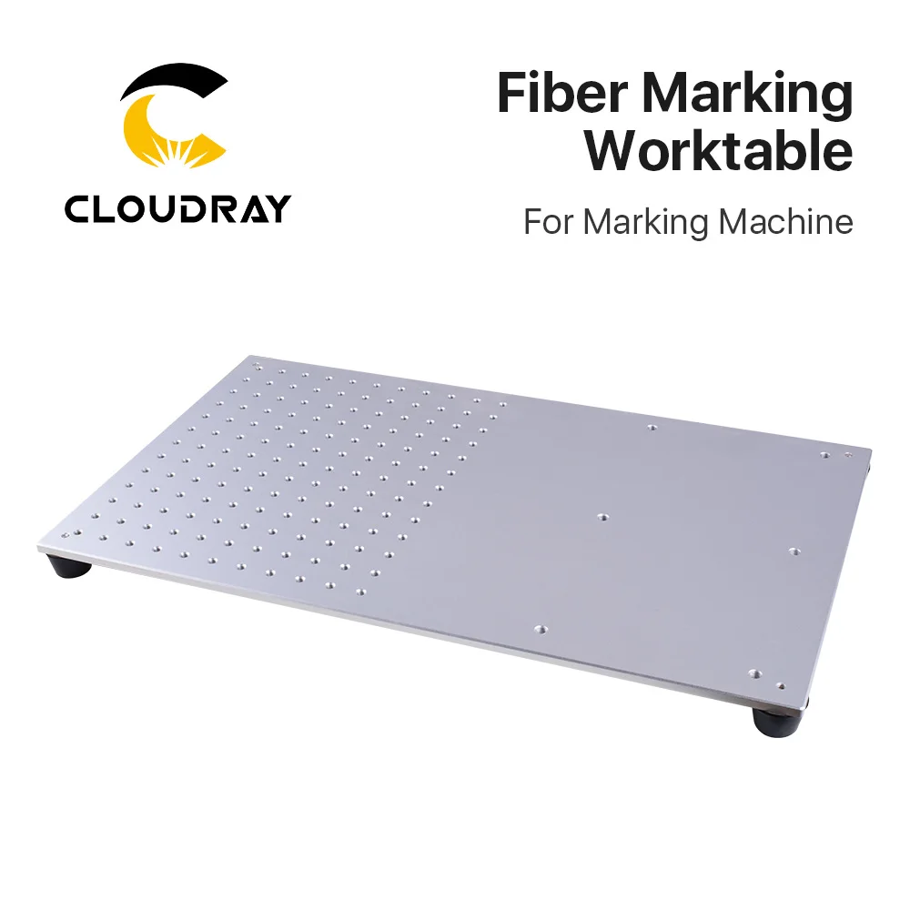 Cloudray Fiber Marking Machine Metal Worktable 350*550mm Satandard Size of Lift Table for DIY 1064nm Fiber Marking Machine Part