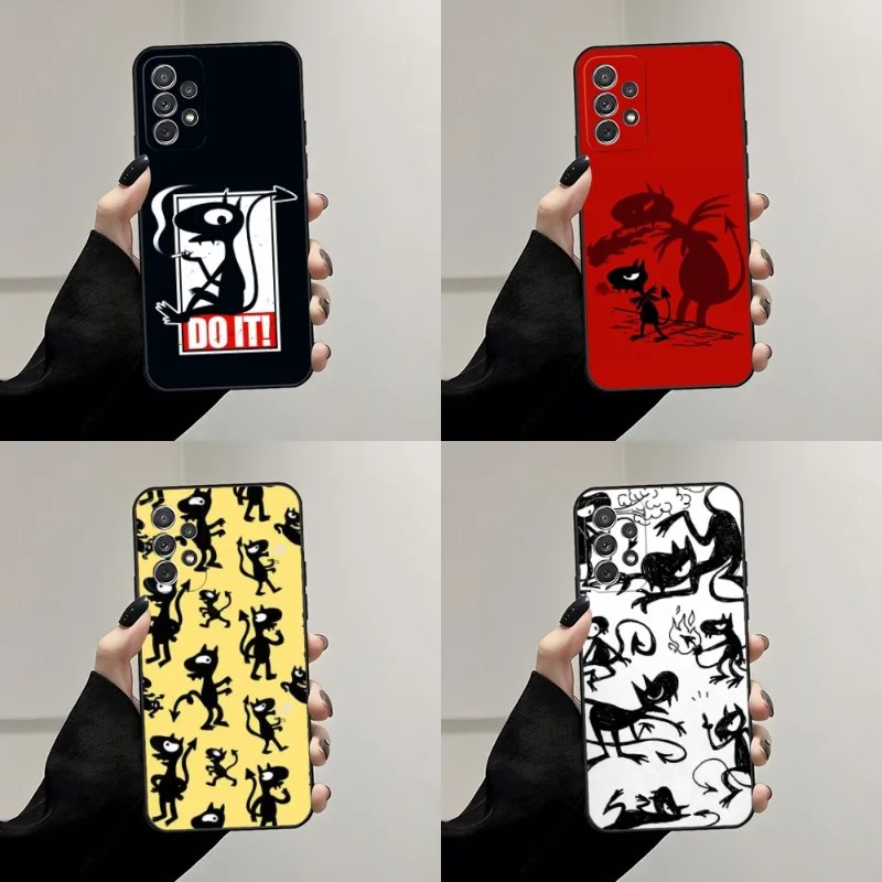 Аниме-D-развлечения, чехол для телефона Samsung A73 A14 A53 A52 A32 A54 A33 A13 A21 A34 A71 A31 A22 A50 A20 A40 A23