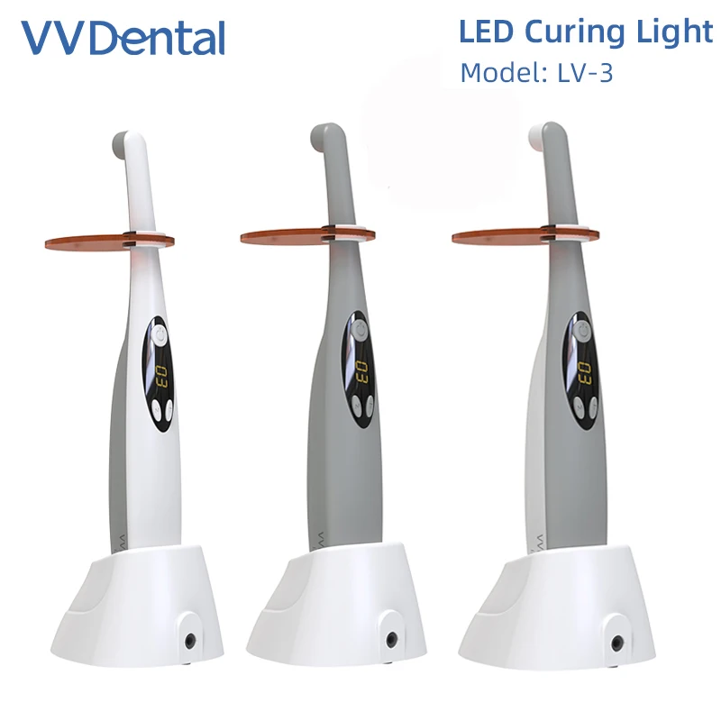 VVDental Стоматологическая беспроводная светодиодная полимеризационная лампа