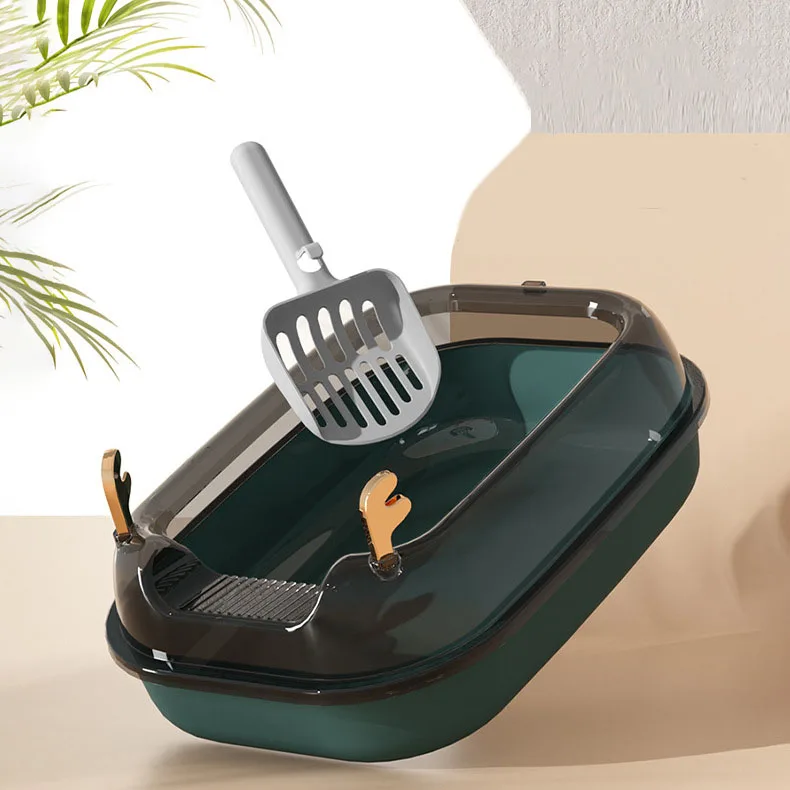 High Border Anti-splash Cat Litter Box Cat Toilet Cat Bedpan