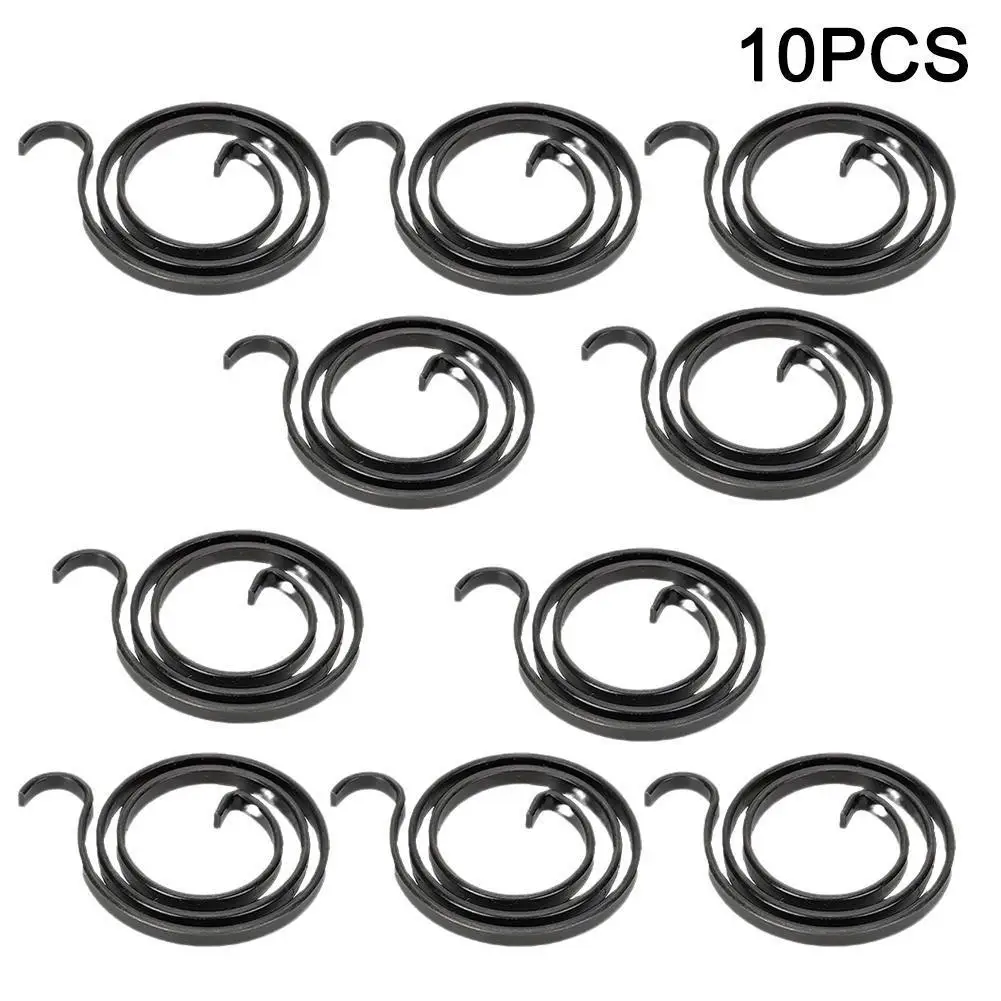 10 Pcs Replacement Spring For Door Knob Handles Lever Latch Internal Coil Repair Spindle Lock Torsion Spring Flat Section Wires