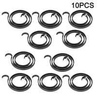 10 pcs replacement spring for door knob handles lever latch internal coil repair spindle lock torsion spring flat section wires