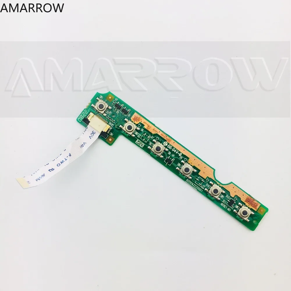 Оригинальная медиа-кнопочная плата 6050A220001 для TOSHIBA L300 L305, бесплатная доставка