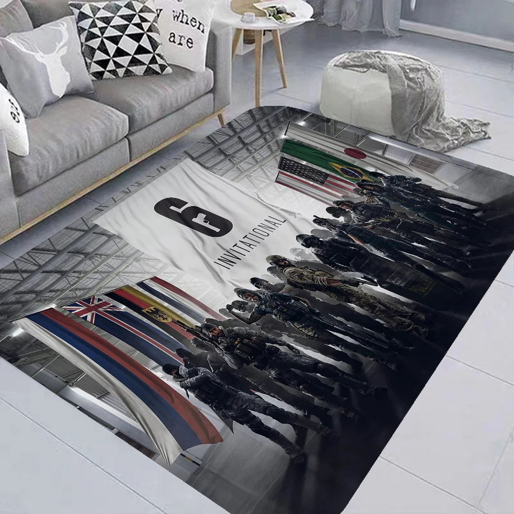 Коврик Rainbow Six Tom C-clancy — Противоскользящий Мягкий Домашний Дверной Современный