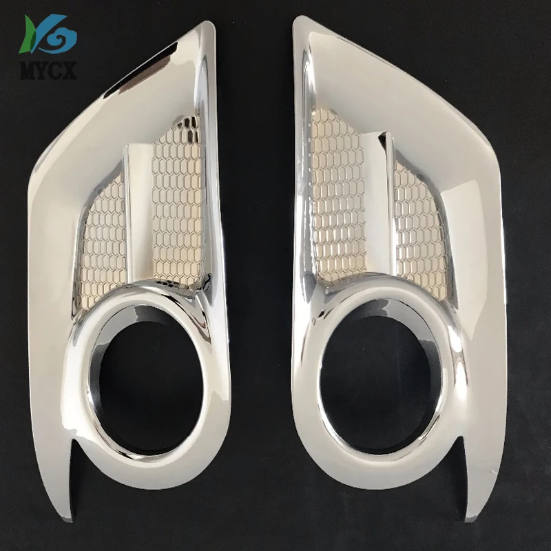 2014 Хром для Toyota Hilux аксессуары крышка противотуманной фары из АБС-пластика Vigo 2012