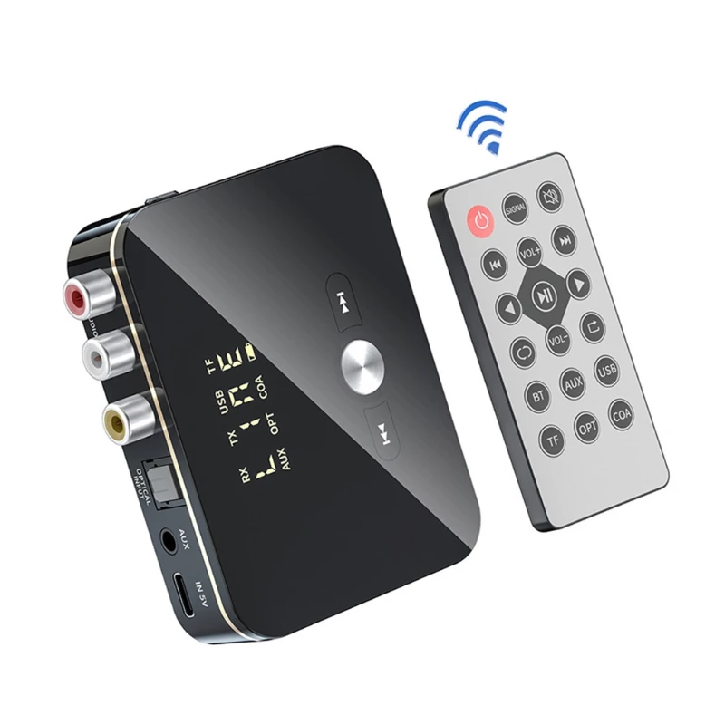 

Wireless Bluetooth-compatible 5.0 Adapter USB Dongle Transmitter Receiver for Headset Car Music Speaker IR Remote 50LA 014