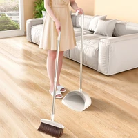 magnetic broom and dustpan set aluminium pole portable broom dustpan with comb combination haushalt putzen cleaning articles