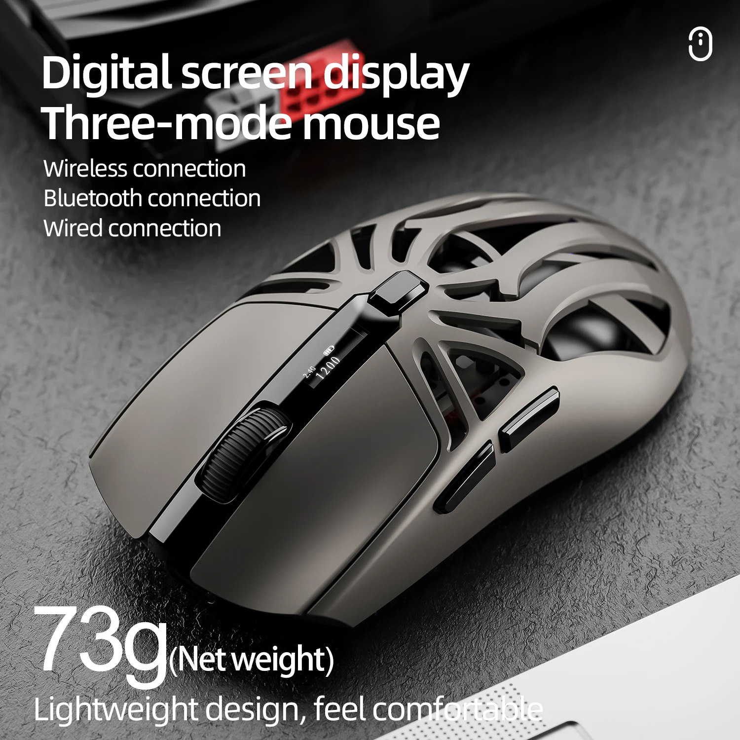 Беспроводная Bluetooth-мышь SMAILWOLF RS8