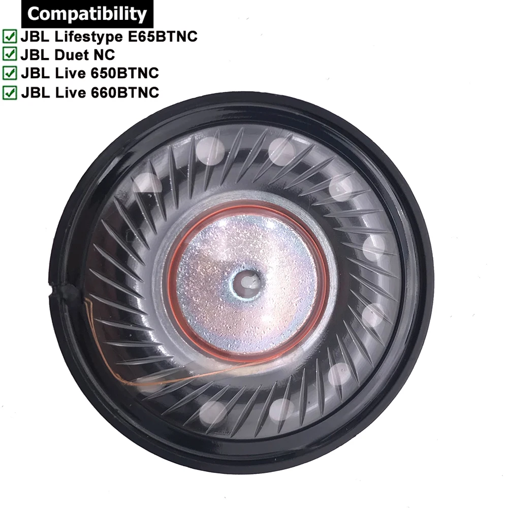 Фото Сменный динамик 40 мм для JBL Lifestyle E65BTNC Live 650BTNC Tune 660BTNC Duet NC шумоподавляющие наушники №2