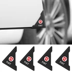 2 шт., силиконовые накладки на углы автомобильной двери, защита от царапин на бампер для Fiat 500 500C 500L 500X Brava Ducato Fiorino Panda Stilo