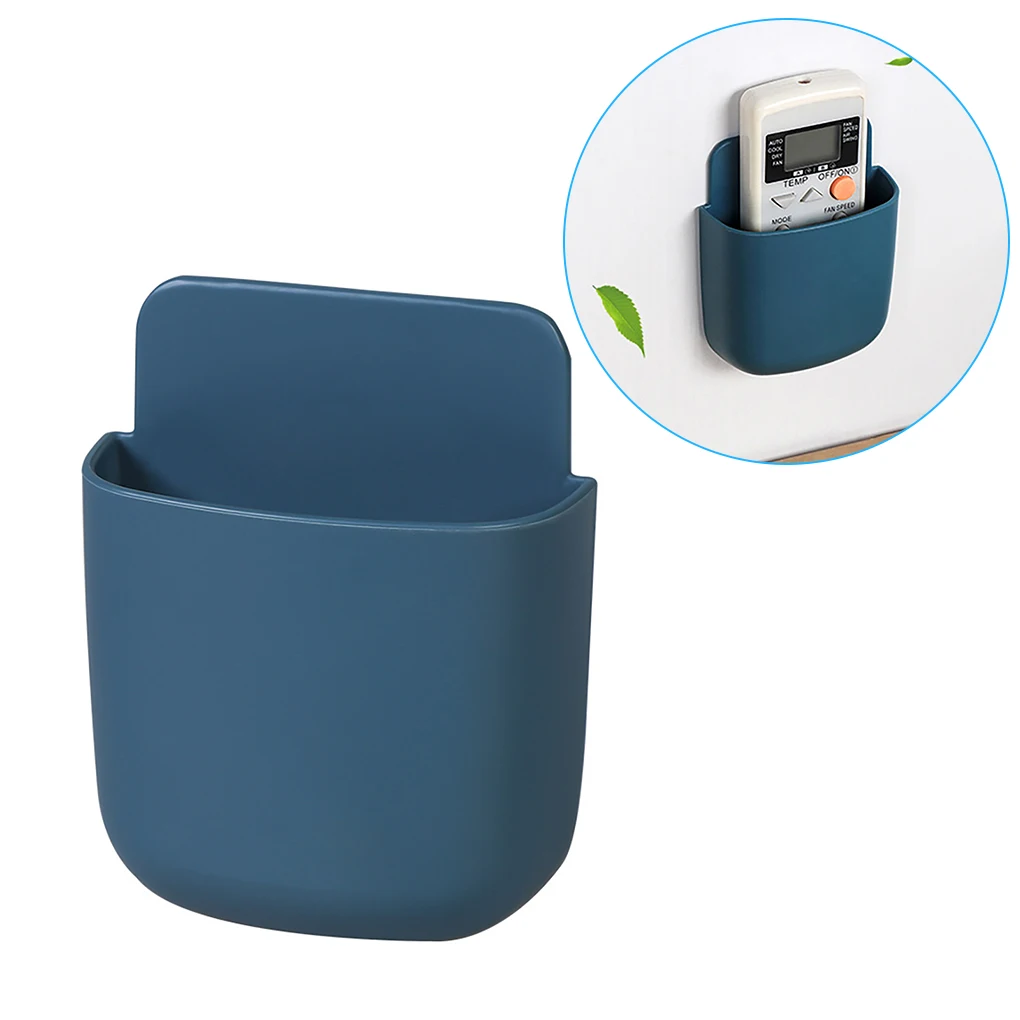 2022New Wall Mounted Storage Box Remote Control Organizer Case For Air Conditioner TV MobilePhone Plug Holder Stand Rack |
