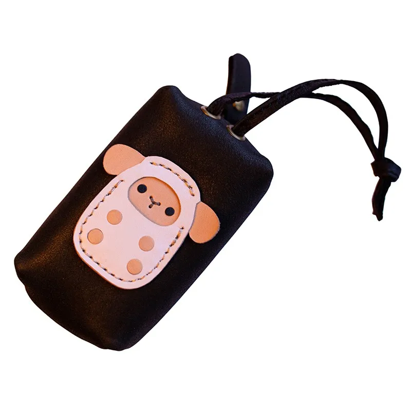 New arrival genuine leather key wallets for women Original design Cute key holder pocket with zipper  Key chain  key organizer