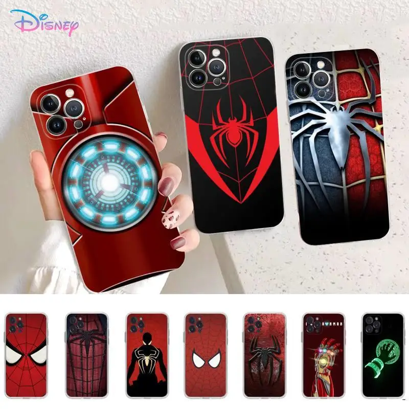 

Iron Spider Man Infinity War Phone Case for iPhone 11 12 13 mini pro XS MAX 8 7 6 6S Plus X 5S SE 2020 XR case