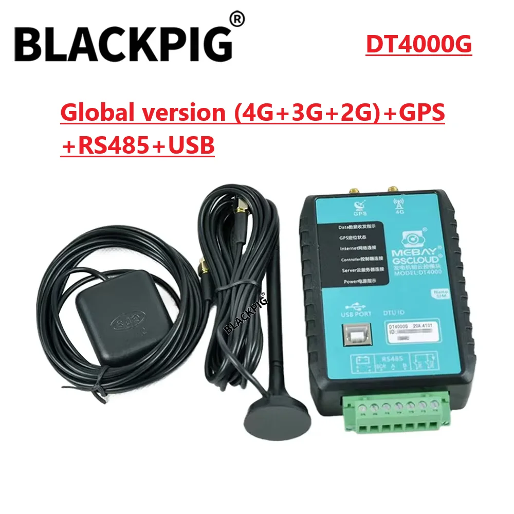 Контроллер генератора мебей DTU 4G GPS Модуль облачной связи DT4000G Global Edition Wi-Fi Ethernet DT1000