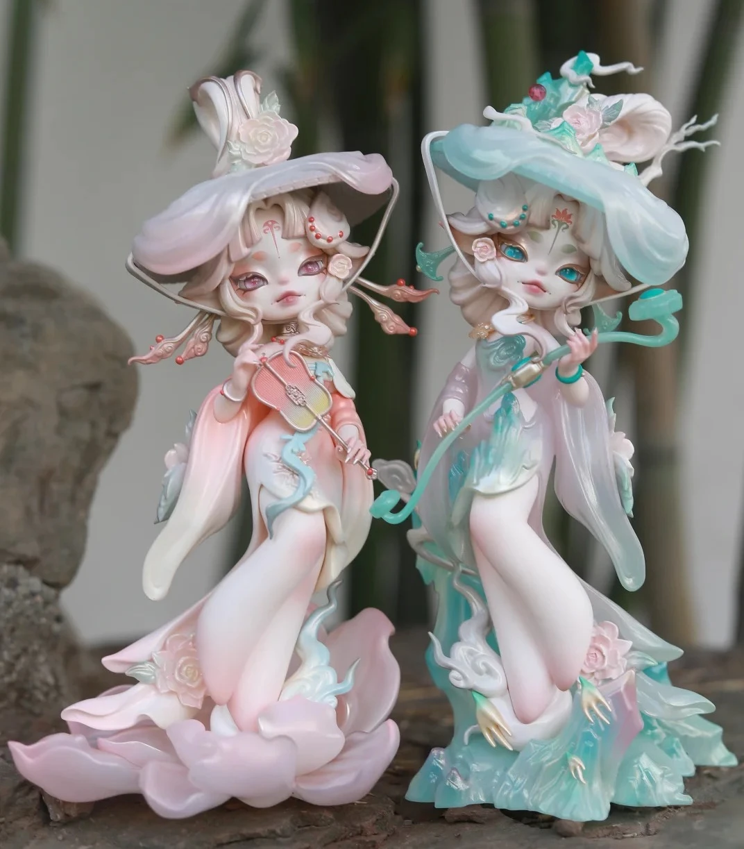 Фото Оригинальная фигурка Dominator SVIA Penglai Crescent Moon Luo Shu Series Limited Edition, коллекционная игрушка, подарок №1