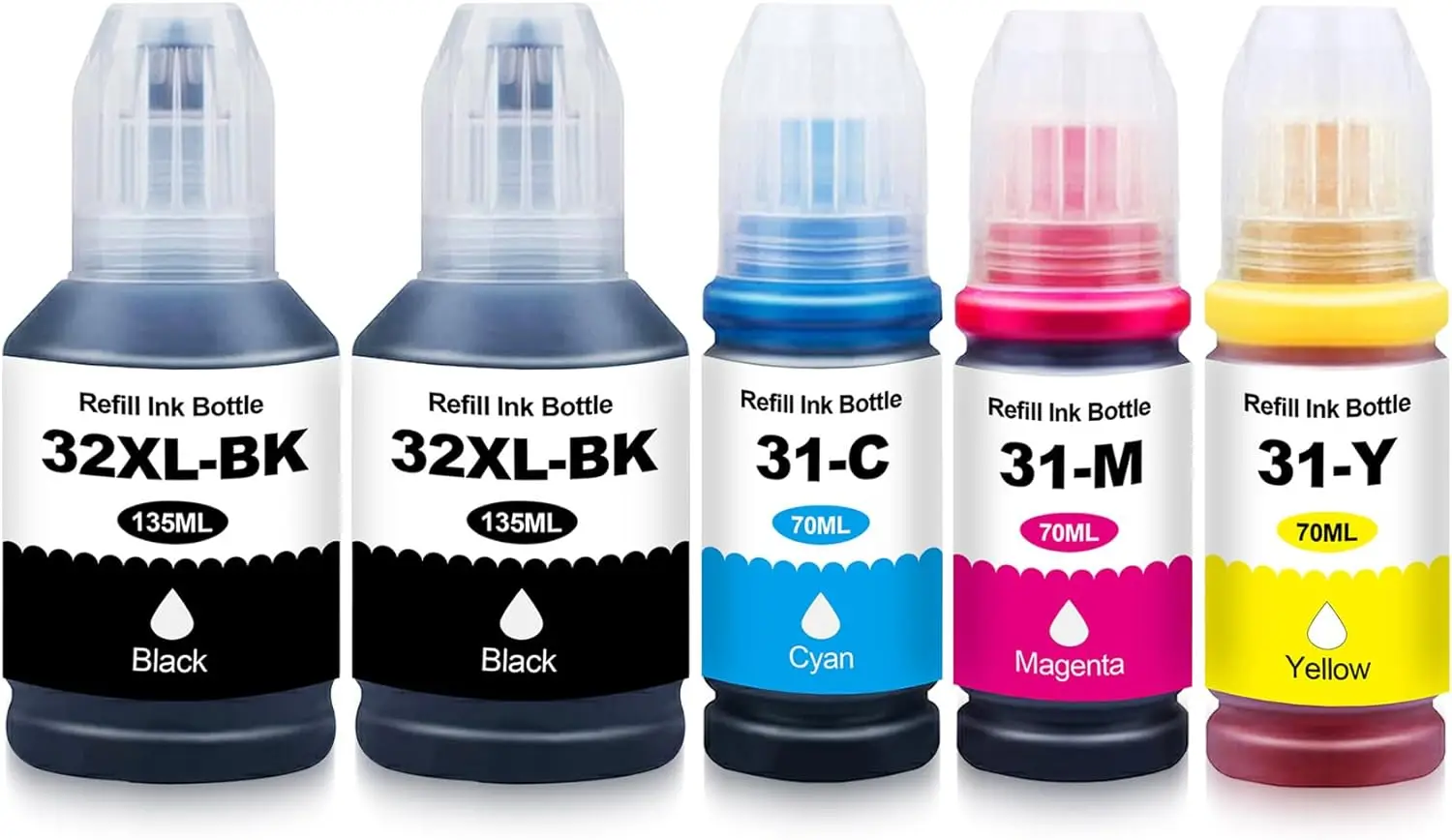 Чернила совместимые с 32 XL 31 для Smart Tank 555 315 319 455 515 516 530 558 559 570 полировальный Multipack