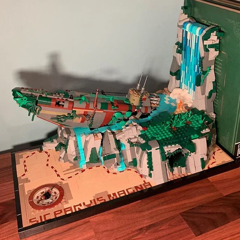 Знаменитая приключенческая игровая модель Moc строительные кирпичи немецкая