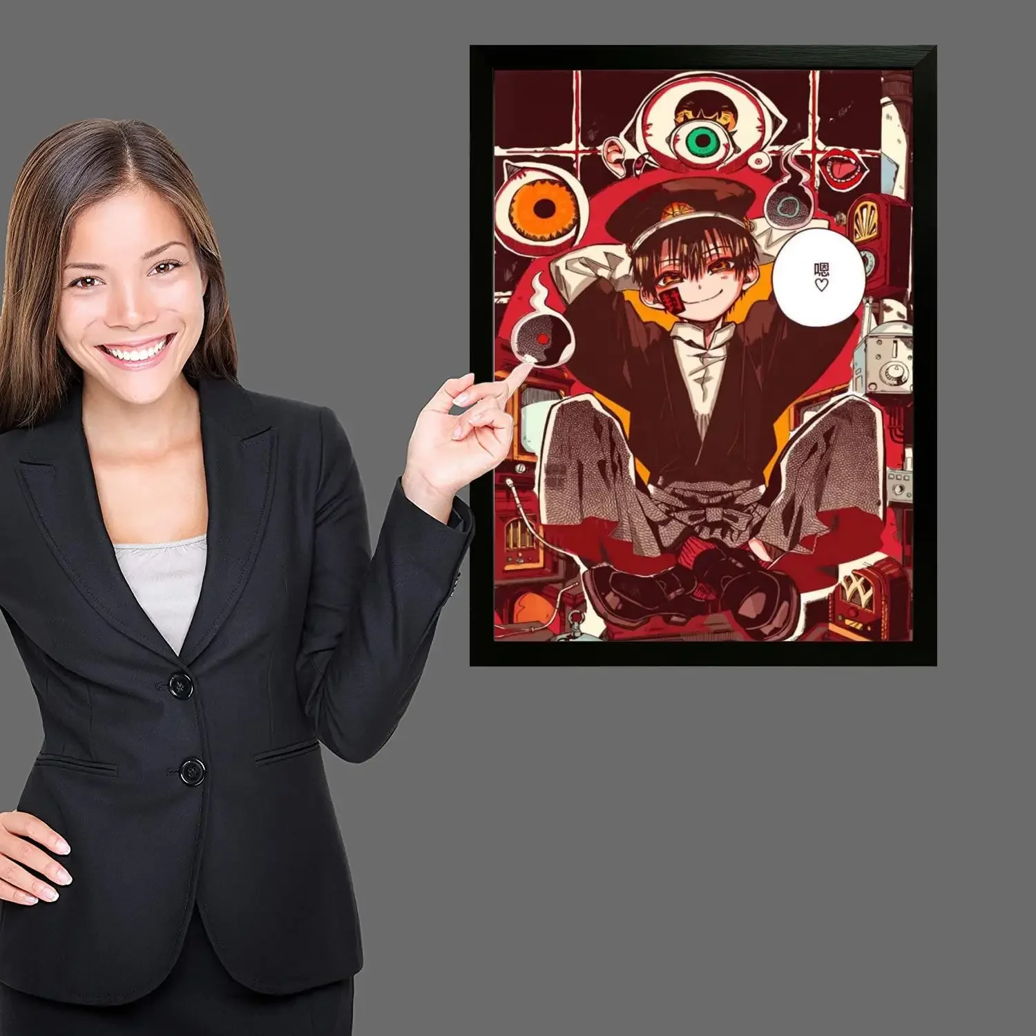 Туалет в переплете Ханако кун печать плакатов настенная живопись на холсте