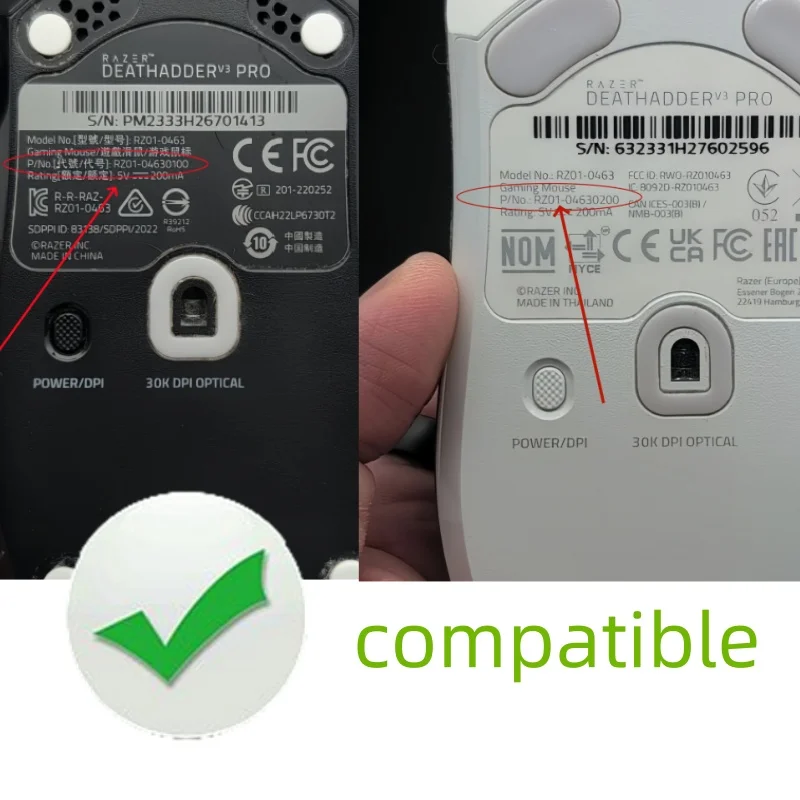 Фото Беспроводной USB-адаптер-приемник для мыши RAZER DeathAdder V3 Pro, артикул: RZ01-046301/RZ01-046302 №2