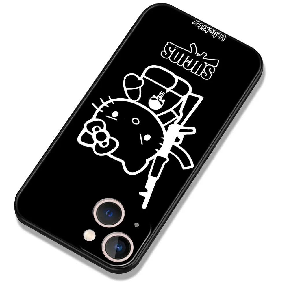 Чехол для Google Pixel 5a 4a 3 4 XL 5 6 Pro 4G матовый Оригинальный чехол с рисунком Hello Kitty